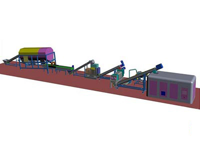 果蔬垃圾綜合處理生產(chǎn)線